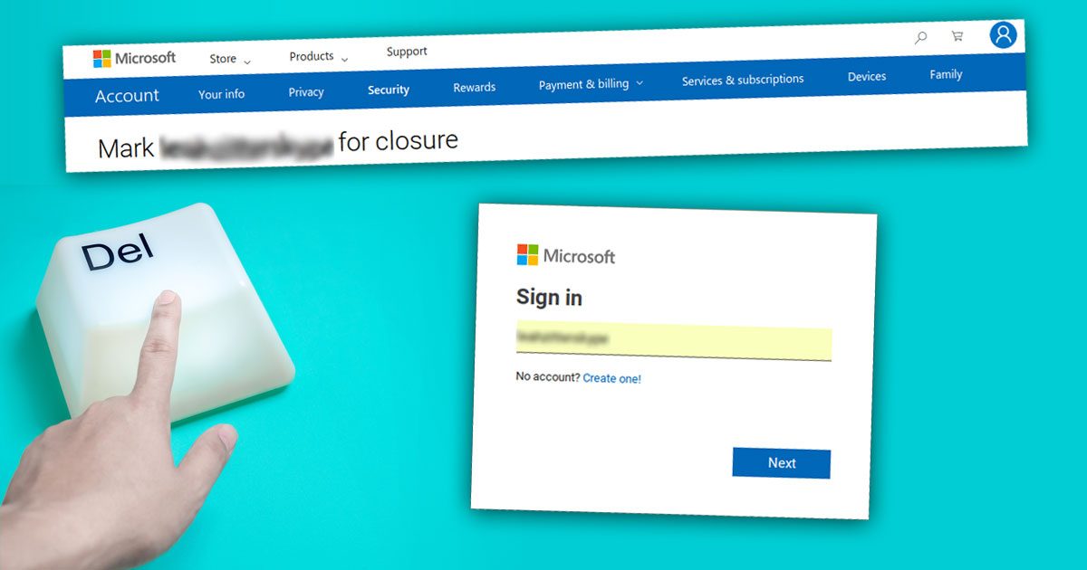 will closing microsoft account close skype account