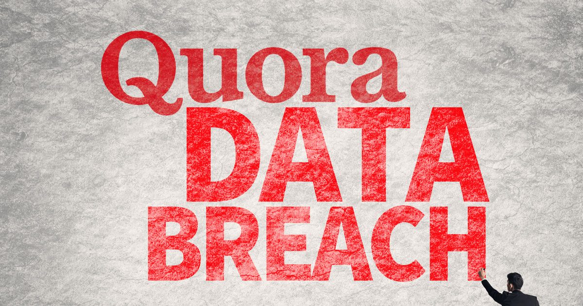 Quora data breach