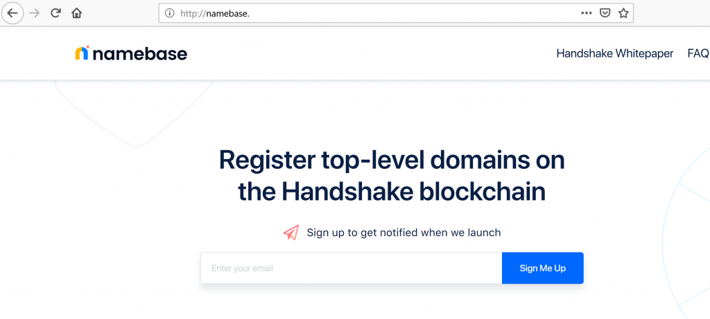 namebase resolved with hns