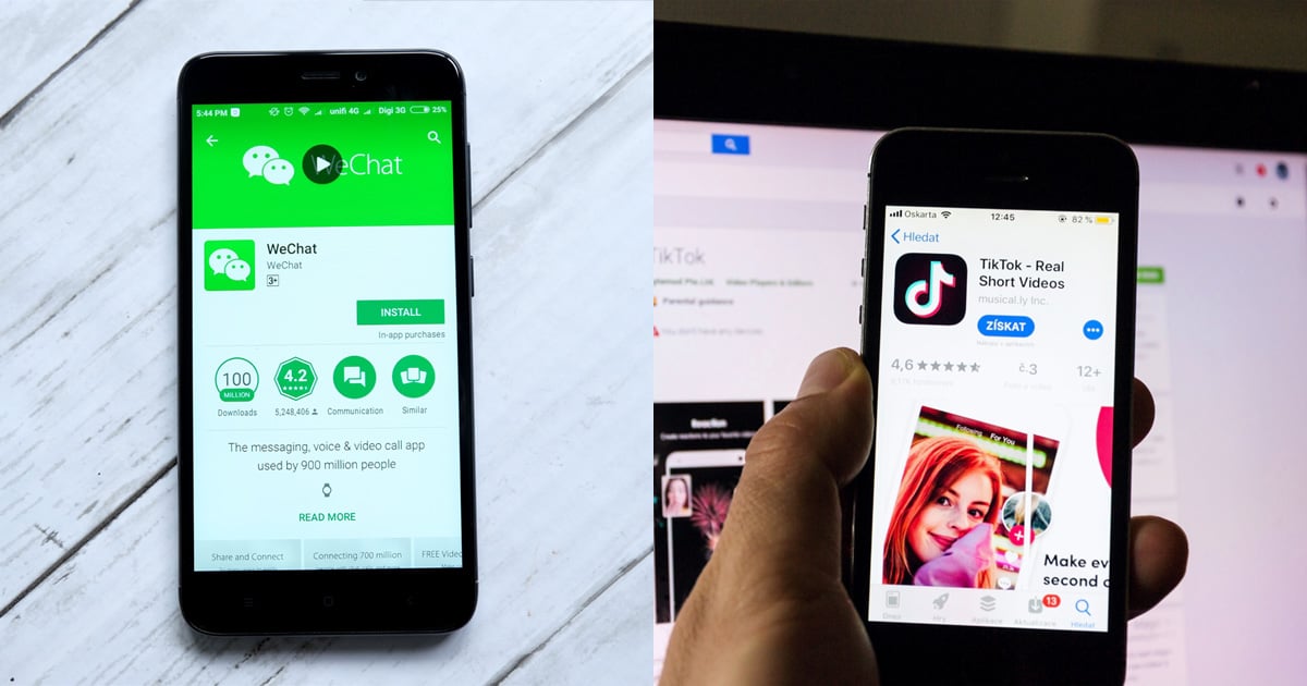 WeChat and Tik Tok banned in US
