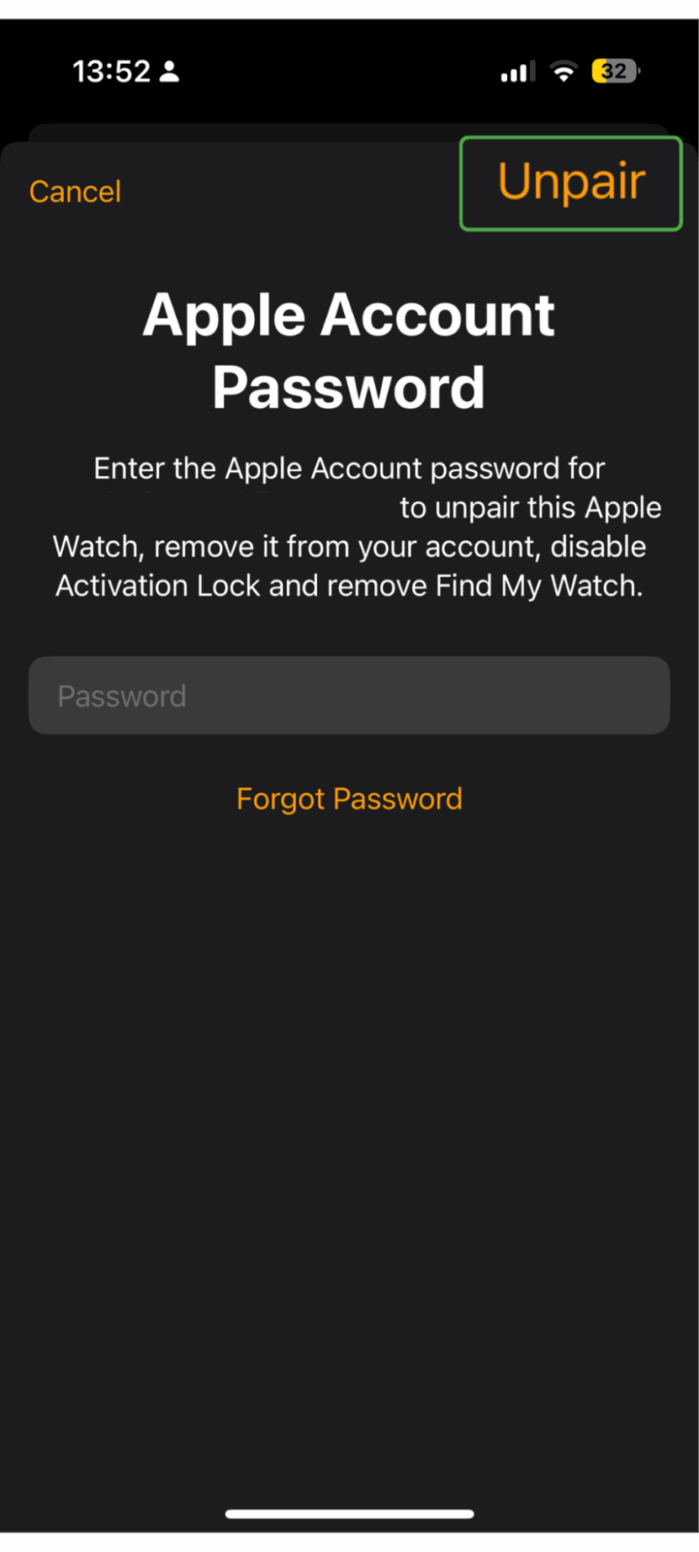 Reset Apple Watch To Factory Settings photo
