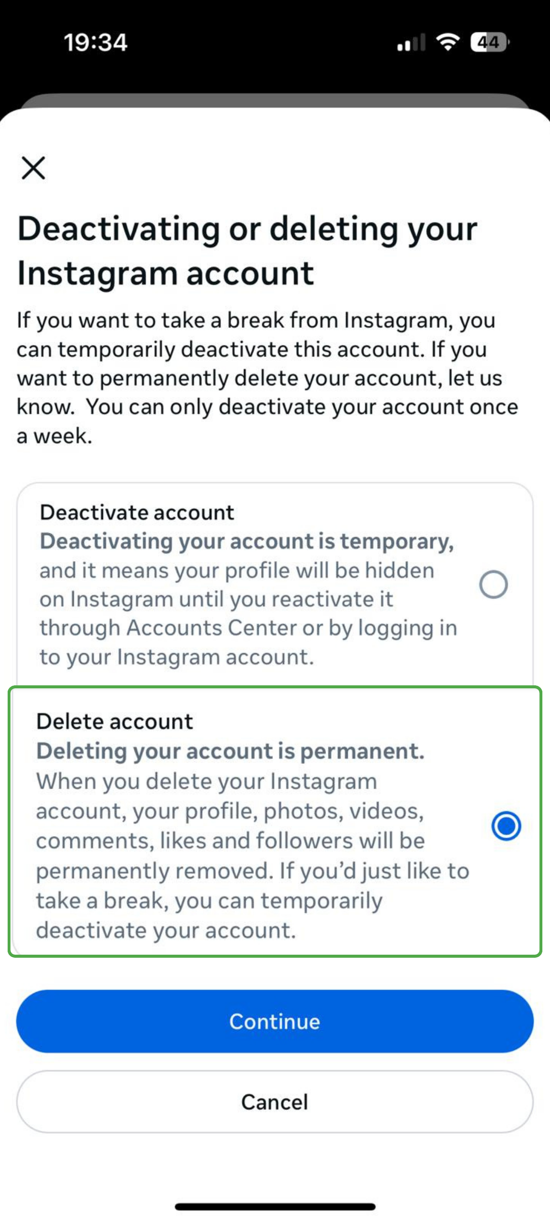 How to Delete or Deactivate Your Instagram Account PIA VPN
