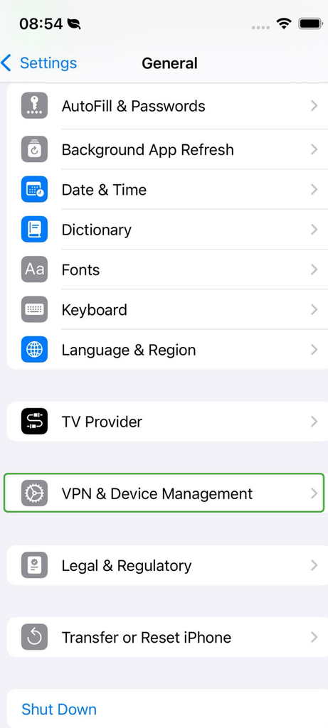 iPhone Add VPN Configuration screen with Type set to IPsec and fields for server, account, password, and shared secret.